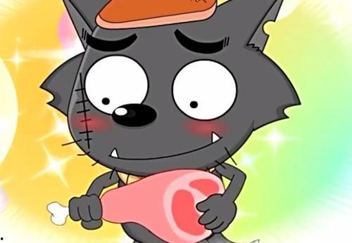 灰太狼大王吃瓜,一场荒诞的美食冒险