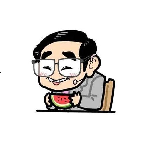 吃瓜可爱动图,可爱瞬间捕捉