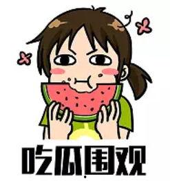 安静吃瓜图片大全